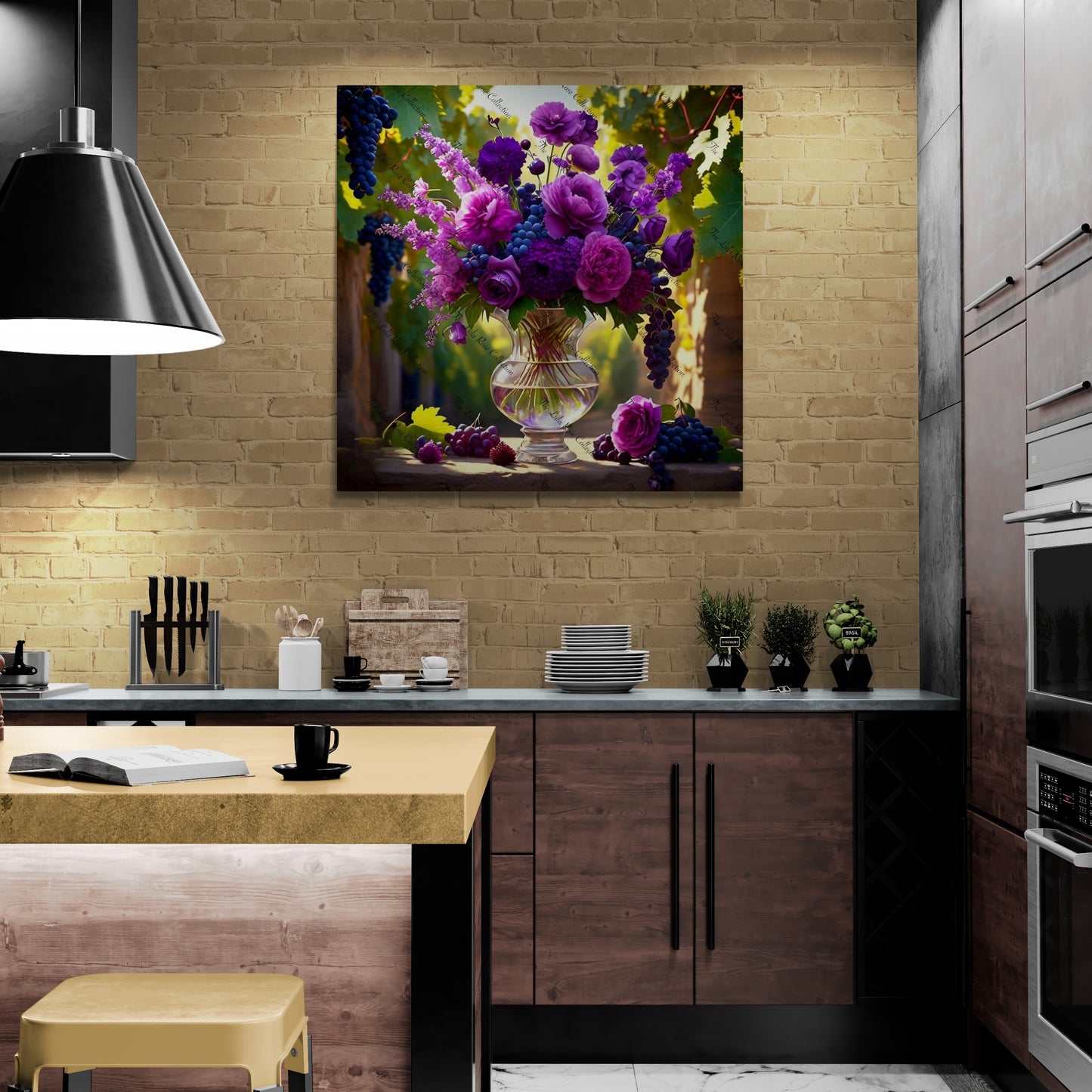 "Patricia's Vineyard"- Canvas Wall Art