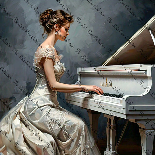 "Eleanor's Spring Recital"- Canvas Wall Art