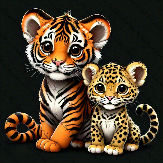 "Tigris & Leo"- Canvas Wall Art