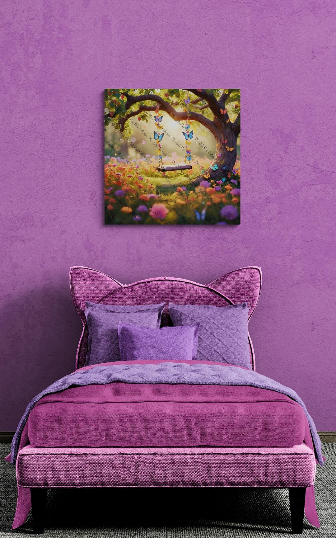 "Enchanted Swing"- Canvas Wall Art